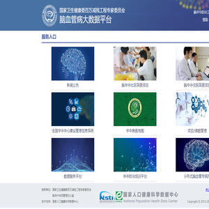 脑血管病大数据平台