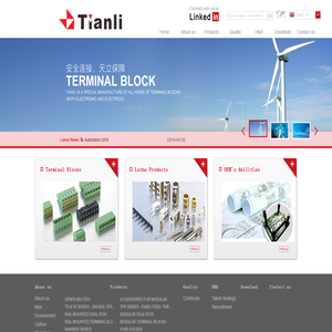 Terminal Block(接线端子)::::::Tainli Eleetrical Machinery(Ningbo) co.,Ltd(天利电机(宁波)有限公司)