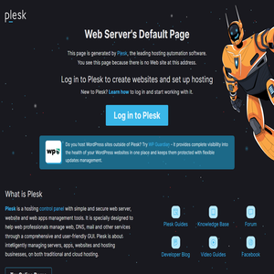 Web Servers Default Page