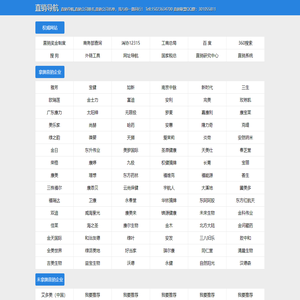 我的网站 直销导航-直销公司排名 直销公司名单