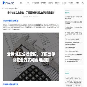 云存储怎么收费的，了解云存储收费方式和费用细则-PingCAP | 平凯星辰